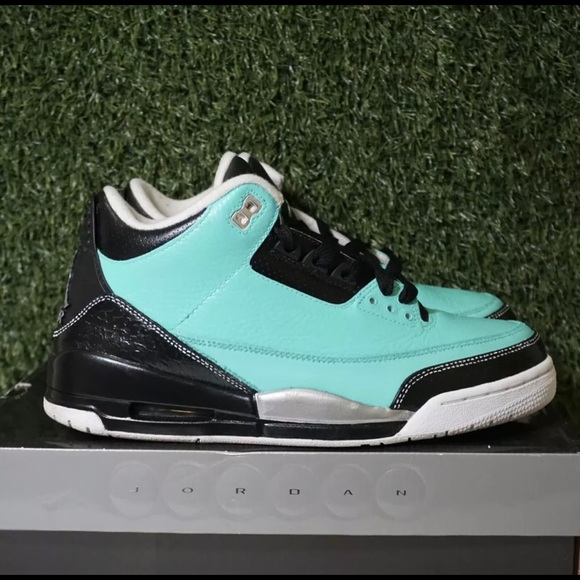 ?Tiffany Blue Air Jordan 3 Sz. 9.5 Custom Made ? main image 10